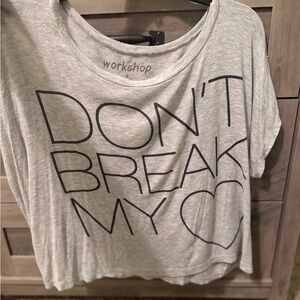 Workshop Republic Clothing Light Gray Graphic Tee